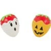 Frisco Halloween Chocolate Covered Strawberries Latex Squeaky Dog Toy -Pet Toys Store 344043 MAIN. AC SS1800 V1657657030