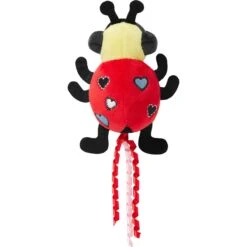 Frisco Valentine Jammin' Ladybug Plush Cat Toy With Catnip -Pet Toys Store 371081 PT2. AC SS1800 V1666277317