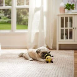 Frisco Valentine Love Buzz Bee Plush Squeaky Dog Toy -Pet Toys Store 371085 PT3. AC SS1800 V1668737458