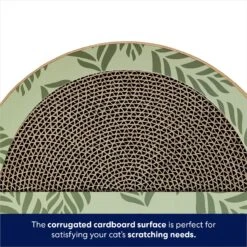 Frisco Interactive Maze & Scratch Cardboard Cat Toy Box With Catnip, Palms -Pet Toys Store 506130 PT3. AC SS1800 V1671551754