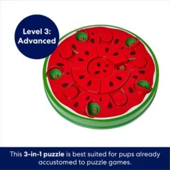 Frisco Watermelon Interactive Puzzle Dog Toy, Advanced -Pet Toys Store 506322 PT4. AC SS1800 V1675713978