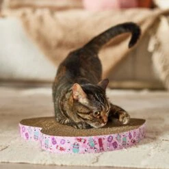 Frisco Valentine Heart Cat Scratcher Toy With Catnip -Pet Toys Store 514862 PT3. AC SS1800 V1701364930