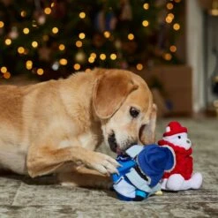 Frisco Holiday Arctic Buddies 2-in-1 Rip For Surprise Plush & Rubber Dog Toy -Pet Toys Store 739718 PT3. AC SS1800 V1694812848