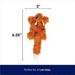 Frisco Squirrel Plush Cat Toy With Refillable Catnip & Frisco Bird With Feathers Teaser Wand Cat Toy With Catnip -Pet Toys Store 962030 PT2. AC SS1800 V1694783954