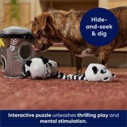 Frisco Volcano Hide & Seek Puzzle Plush Squeaky Dog Toy & Frisco Trash Can & Raccoons Hide & Seek Puzzle Plush Squeaky Dog Toy -Pet Toys Store 962054 PT8. AC SS1800 V1694783037