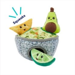 Frisco Trash Can & Raccoons Hide & Seek Puzzle Plush Squeaky Dog Toy & Frisco Guacamole Hide & Seek Puzzle Plush Squeaky Dog Toy -Pet Toys Store 962062 PT7. AC SS1800 V1694783037